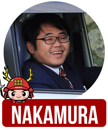 観光タクシードライバー 中村祥久
