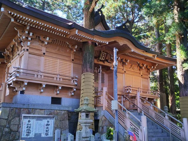 高野山から向かう立里荒神周辺の山景色